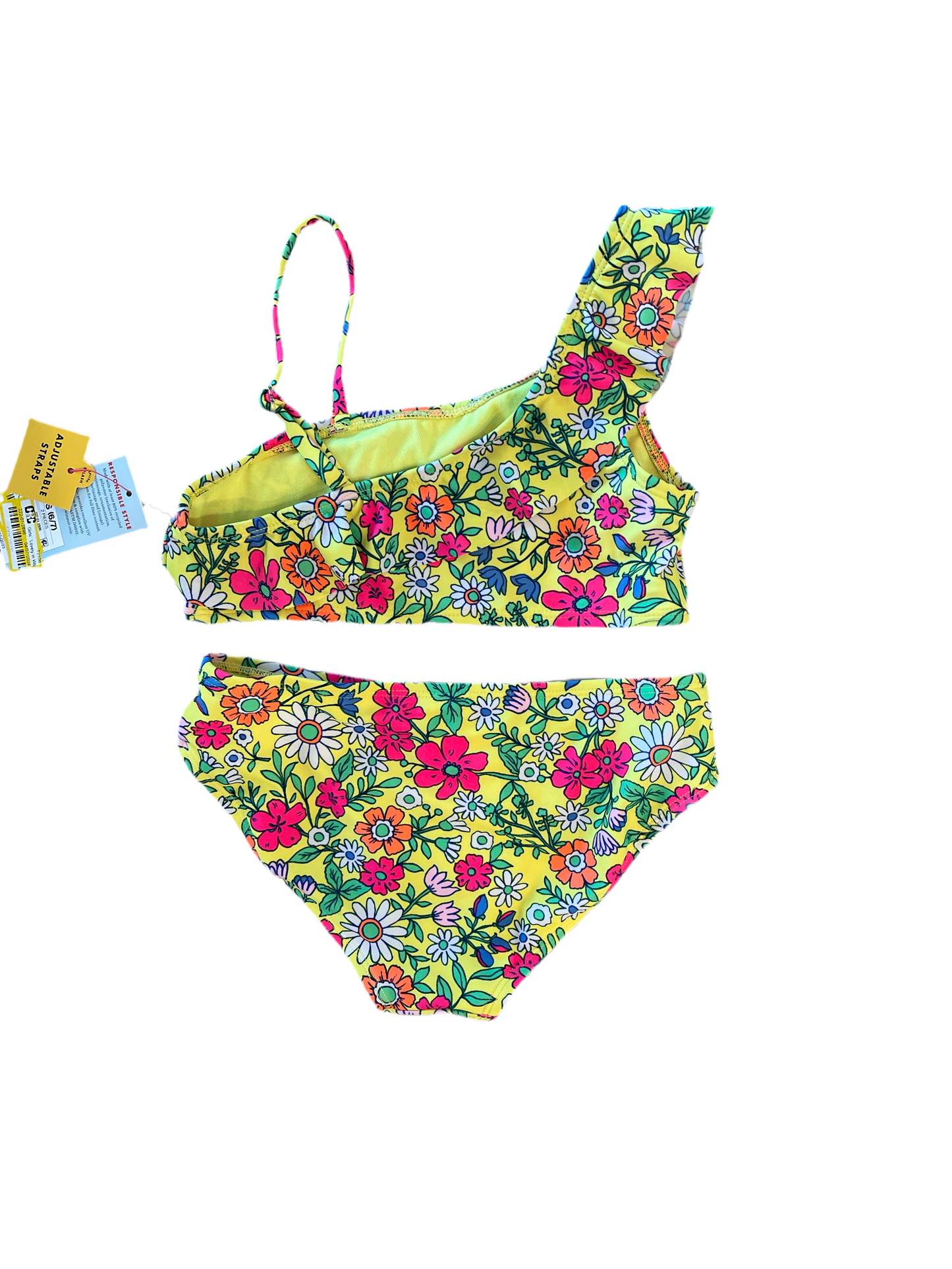 Girls' 'Lovely in Wildflowers' Floral Printed Bikini Swim Set - Cat & Jack