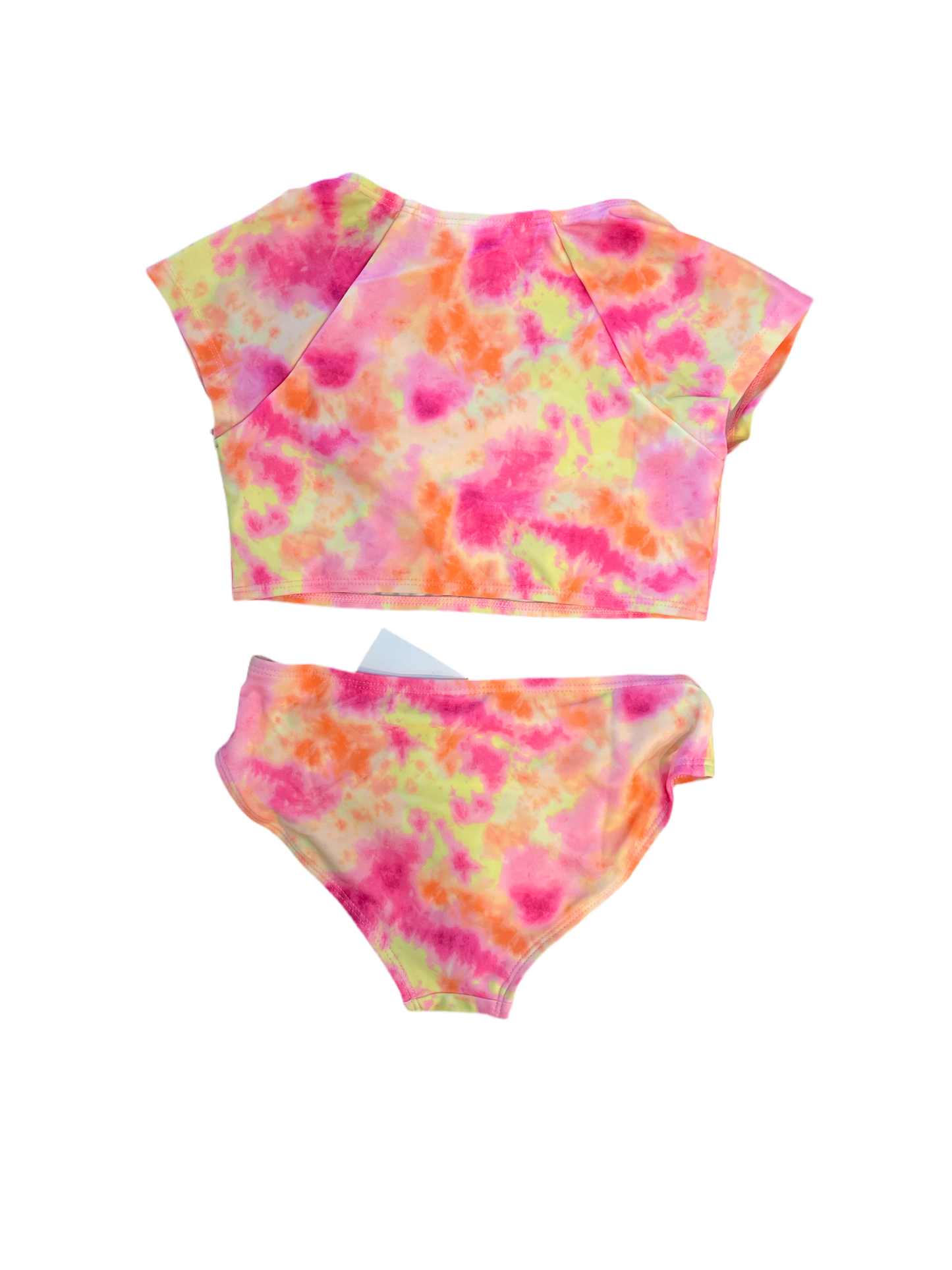 Girls' 'Sunshine Sorbet' Tie-Dye Bikini Swim Set - art class