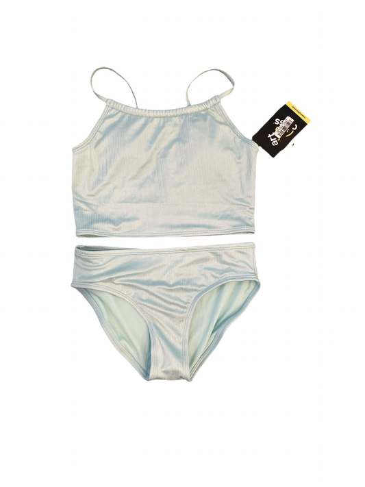 Girls’ ‘Let It Shine’ Solid Midkini Swim Set - Art Class - Mint Green