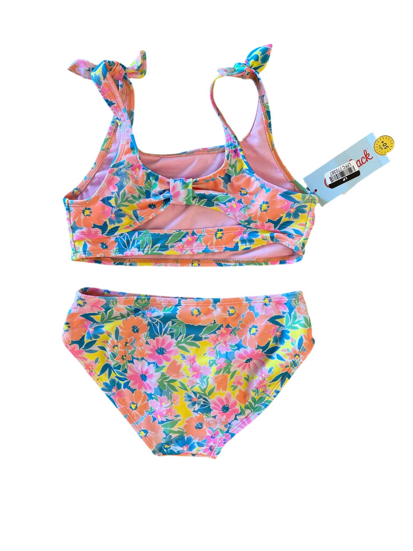 Girls' 'Bright Bouquets' Floral Printed Bikini Swim Set - Cat & Jack