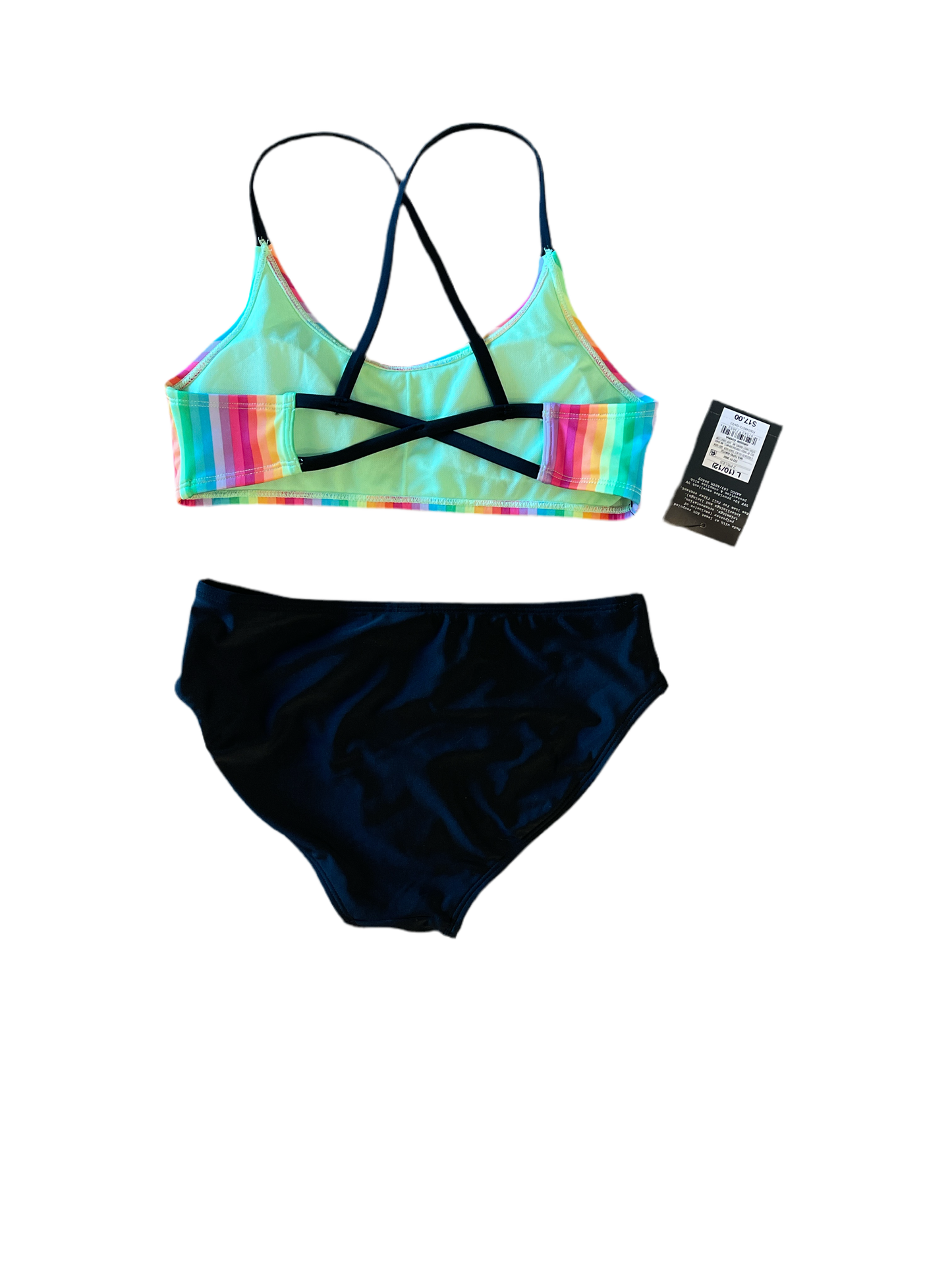 Girls' On The Bright Side Bikini Swim Set - art class