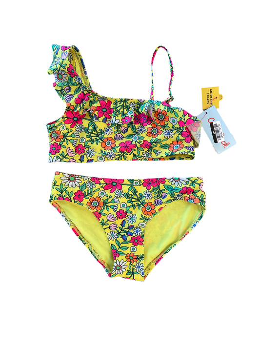 Girls' 'Lovely in Wildflowers' Floral Printed Bikini Swim Set - Cat & Jack