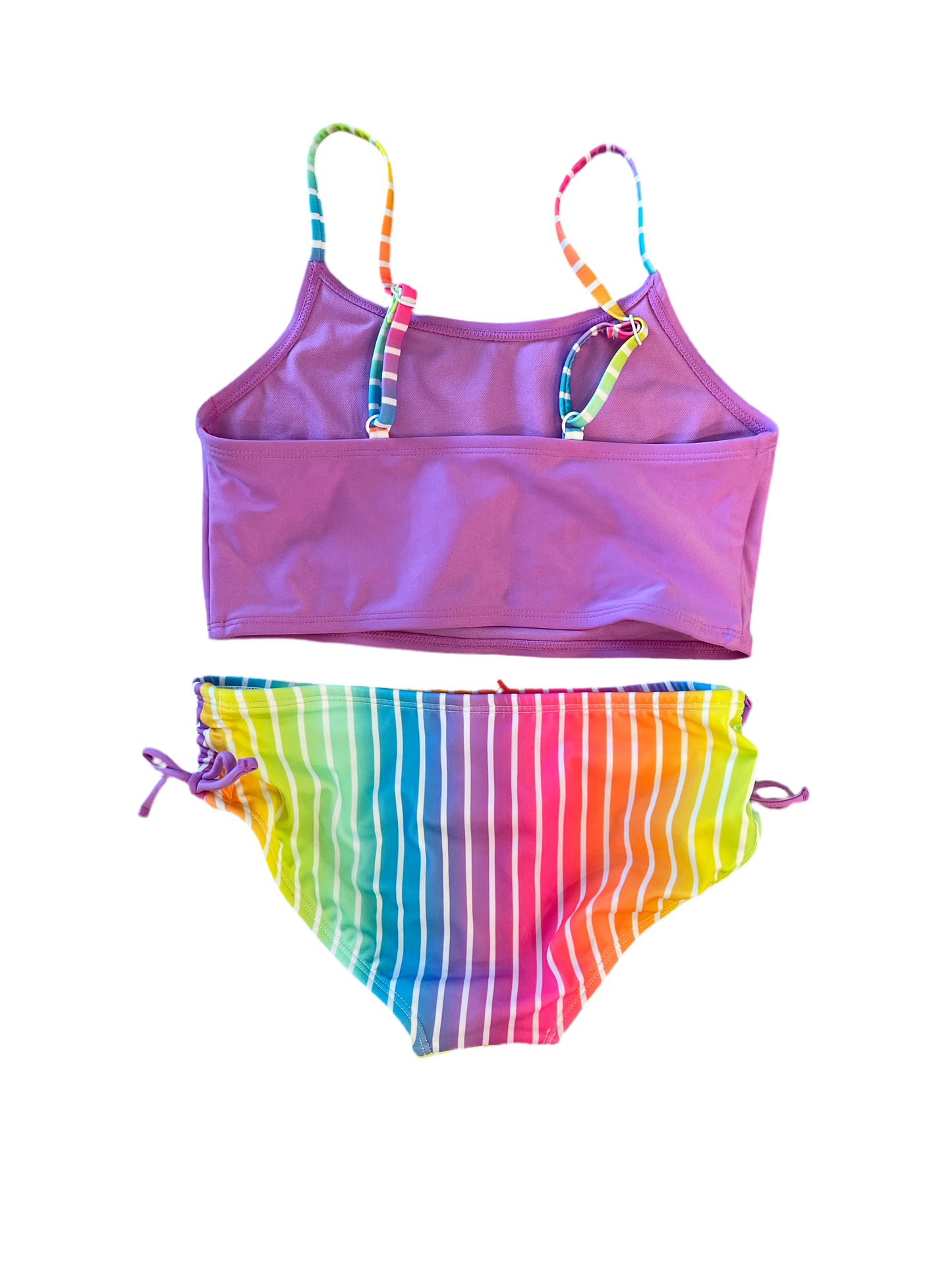 Girls' Unicorn Rainbow Heart Printed Midkini Swim Set - Cat & Jack