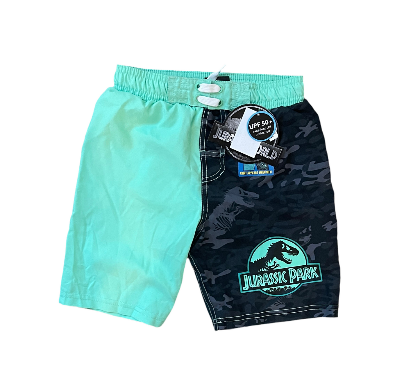 Boys' Jurassic Park Swim - Teal Green