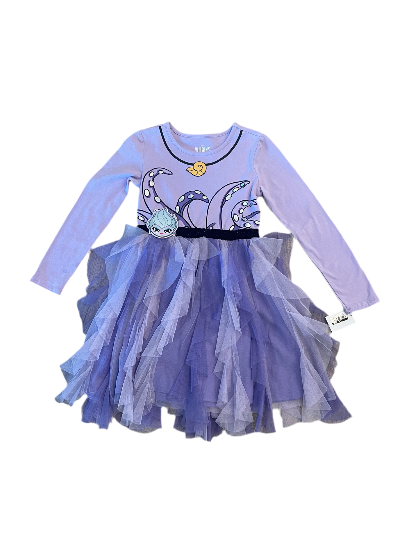 Girls' The Little Mermaid Ursula Dress - Purple