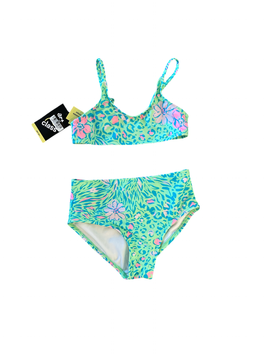 Girls' Paradise Jungle Floral Printed Bikini Swim Set - art class