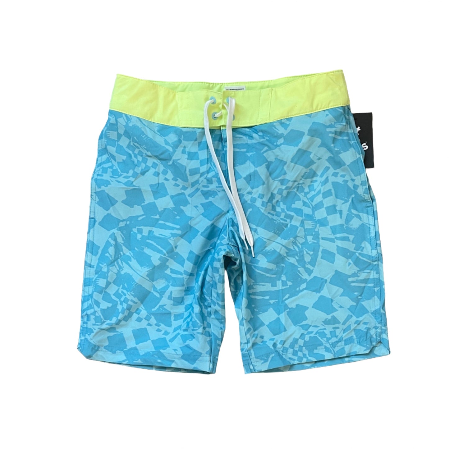 Boys' Checkered Swim - art class Blue