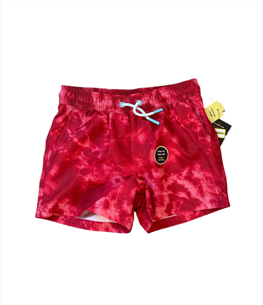 Boys' Tie-Dye Swim - art class Red