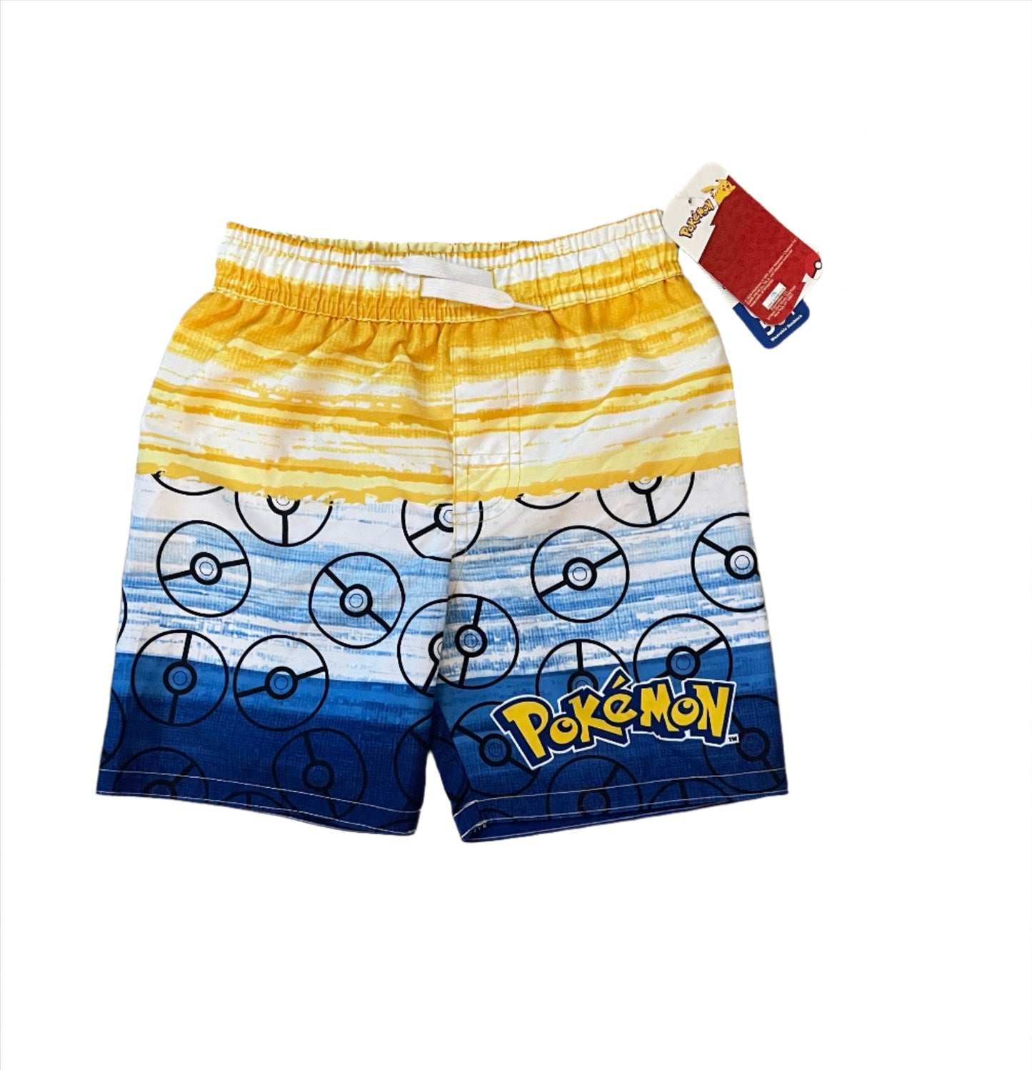 Boys' Pokemon Fictitious Character Swim - Yellow