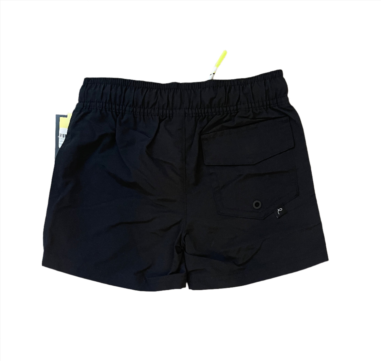 Boys' Solid Swim Trunks - art class Black