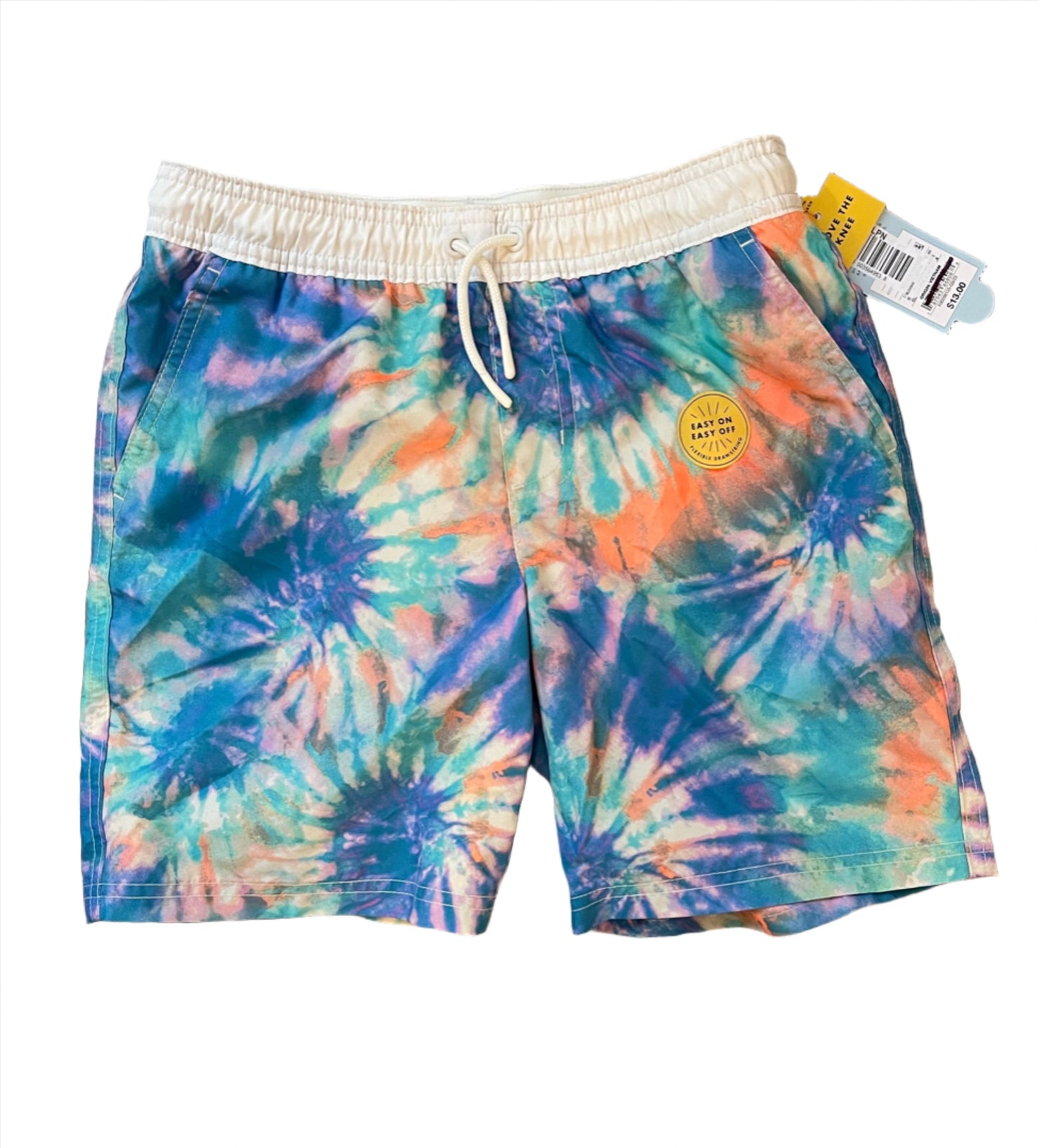 Boys' Tie-Dye Swim Trunks - Cat & Jack Blue