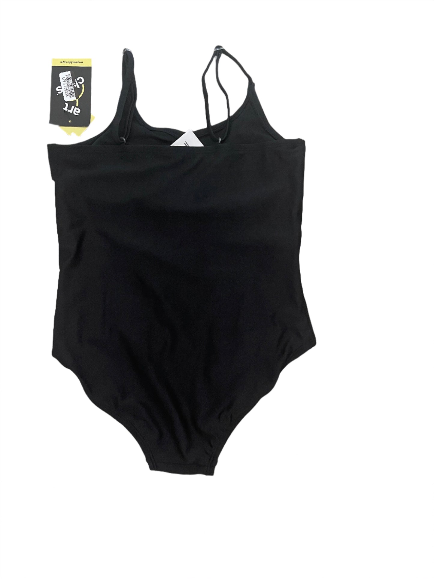 Girls' 'Free Spirit' Solid One Piece Swimsuit - art class Black