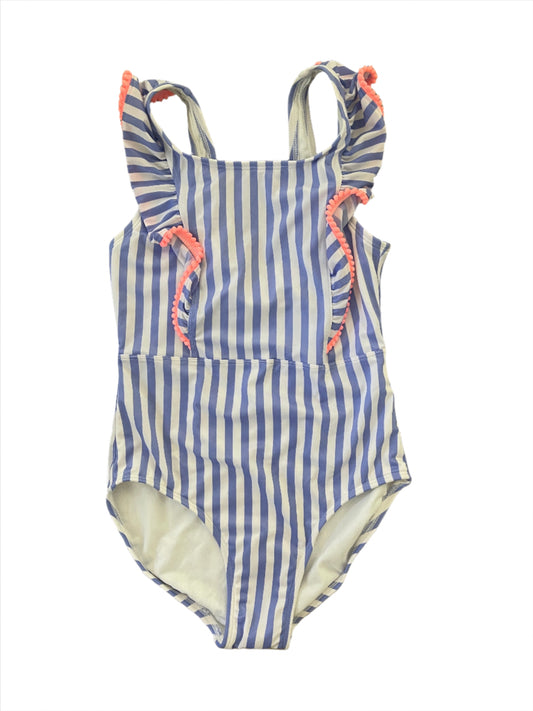 Girls' 'Summer Picnic' Striped One Piece Swimsuit - Cat & Jack Blue