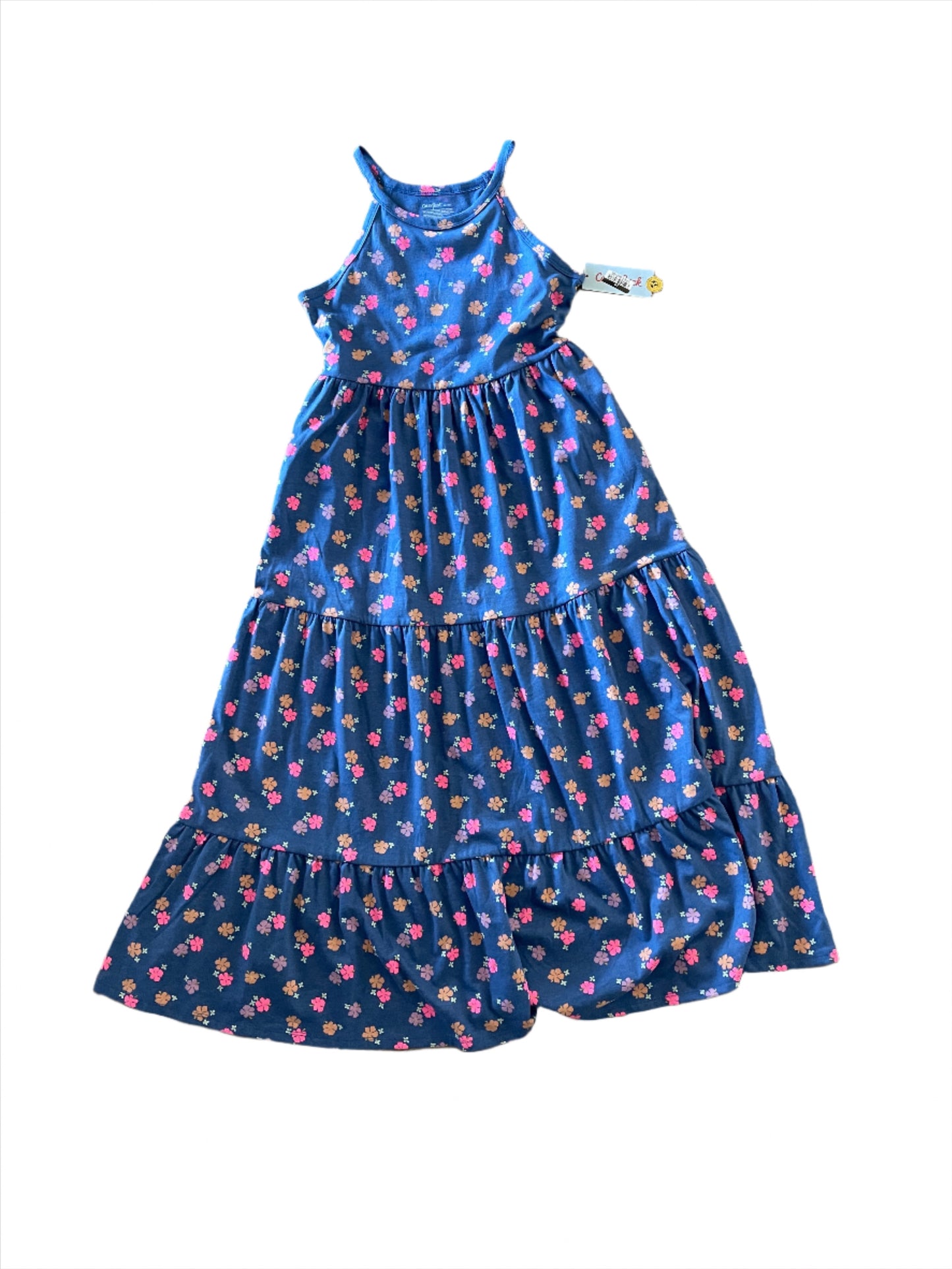 Girls' 'Floral' Knit Maxi Dress - Cat & Jack Blue