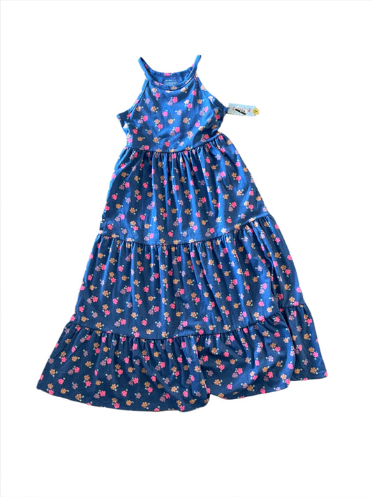 Girls' 'Floral' Knit Maxi Dress - Cat & Jack Blue