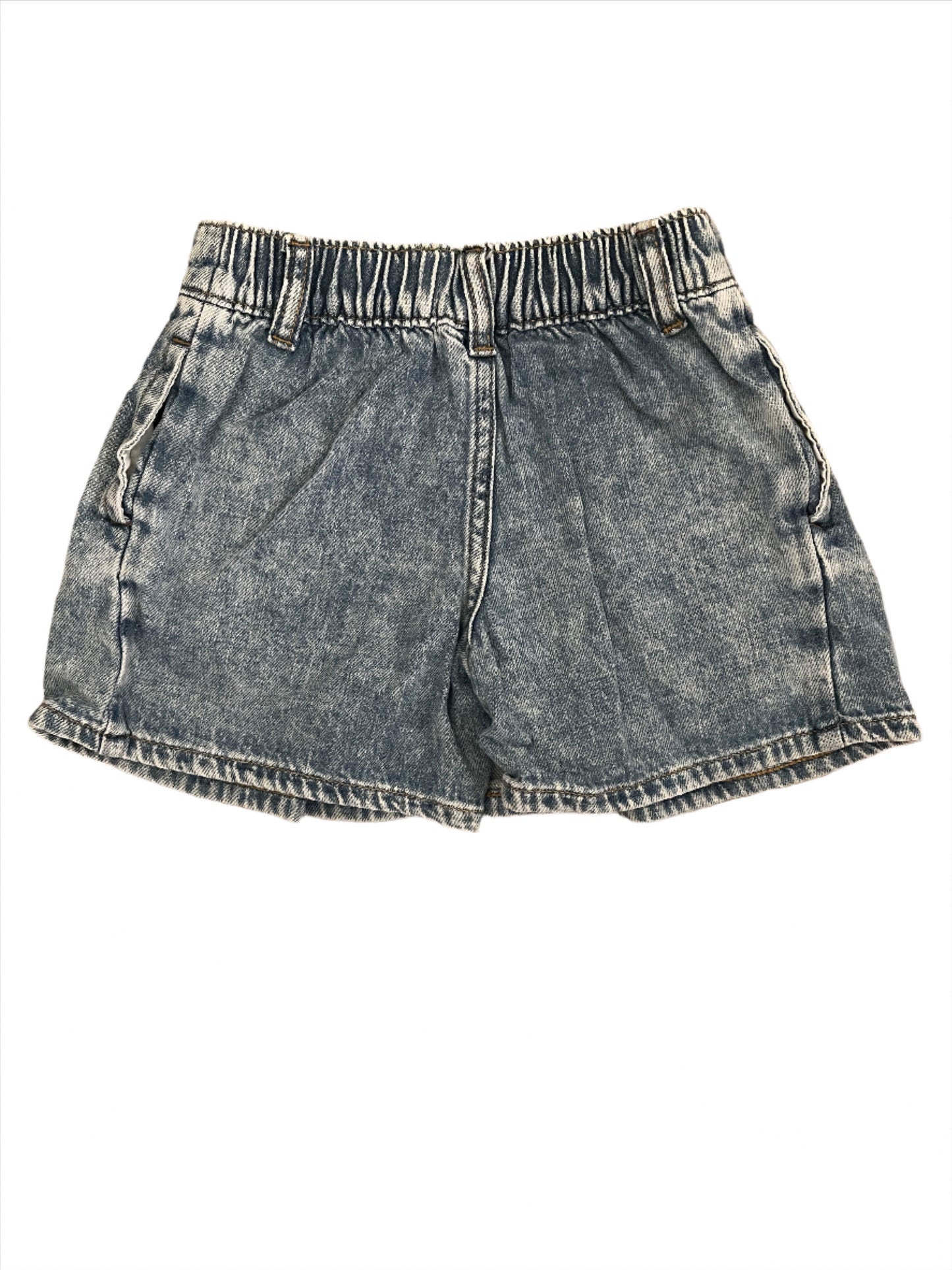 Girls' Pleated Denim Skort Shorts - Cat & Jack Medium Wash