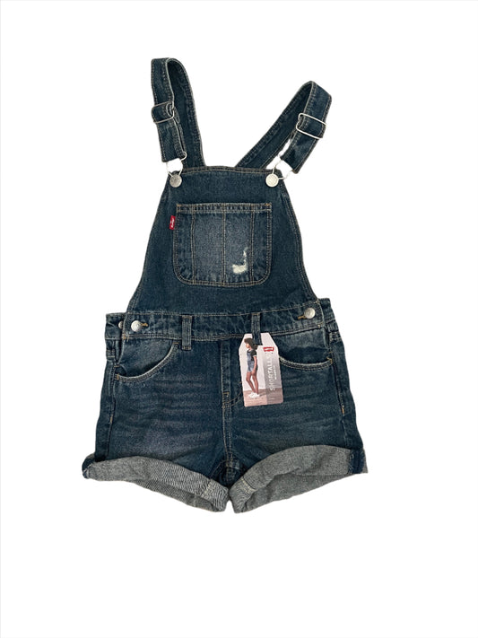 Levi's Girls' Shortalls Shorts - Vintage Waters