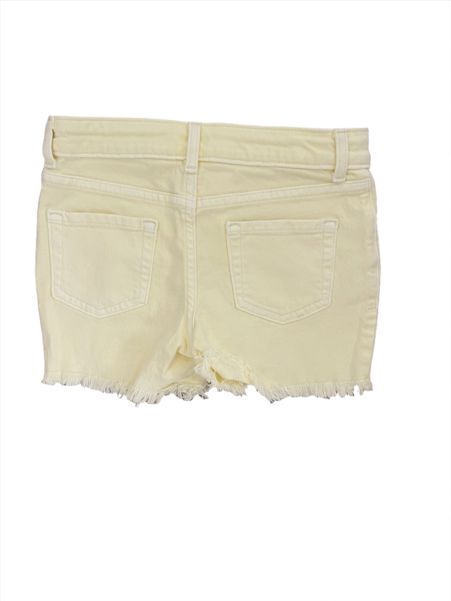 Girls' Mid-Rise Cut-Off Jean Shorts - Cat & Jack Light Yellow