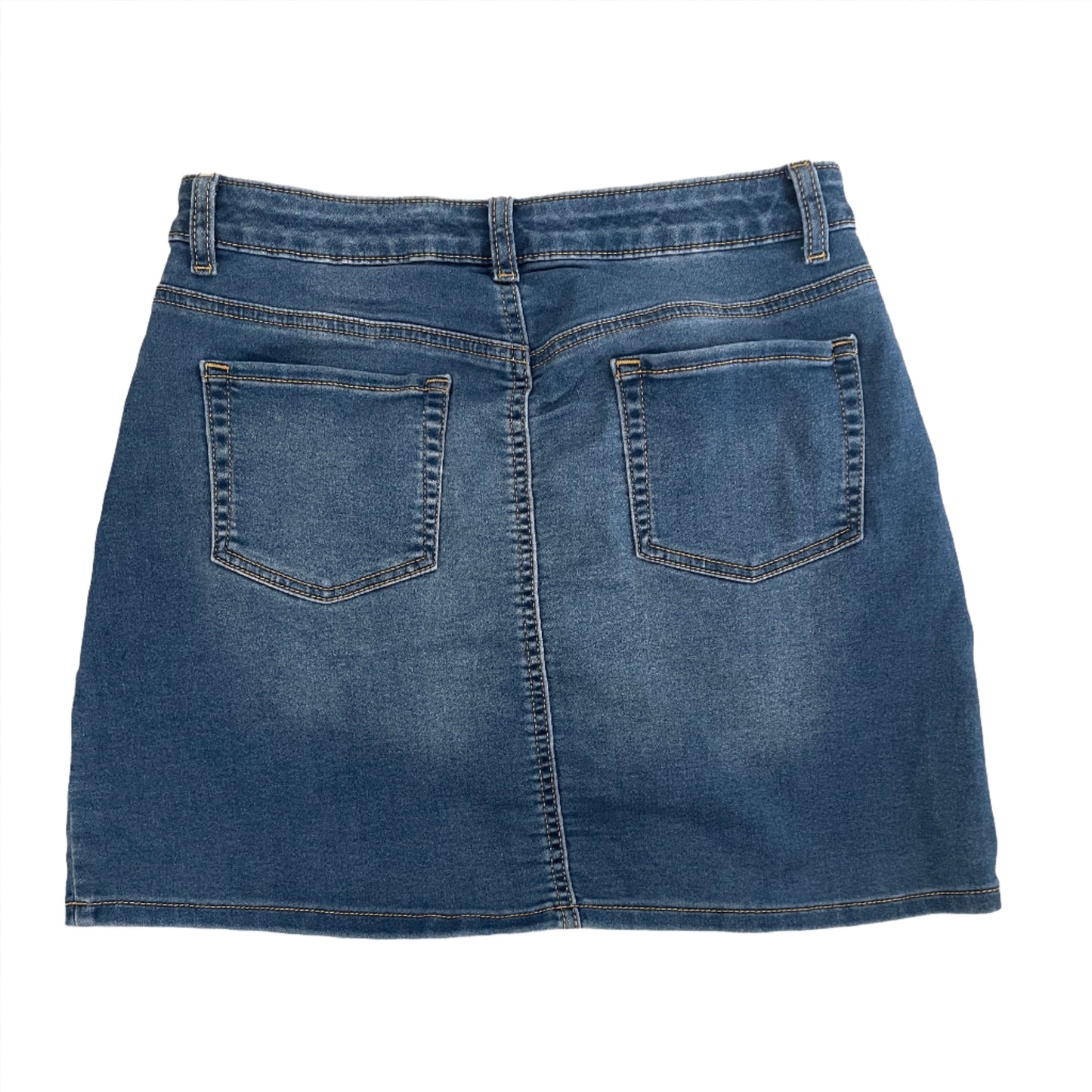 Girls' Button-Front Jean Skirt- Cat & Jack Medium Wash