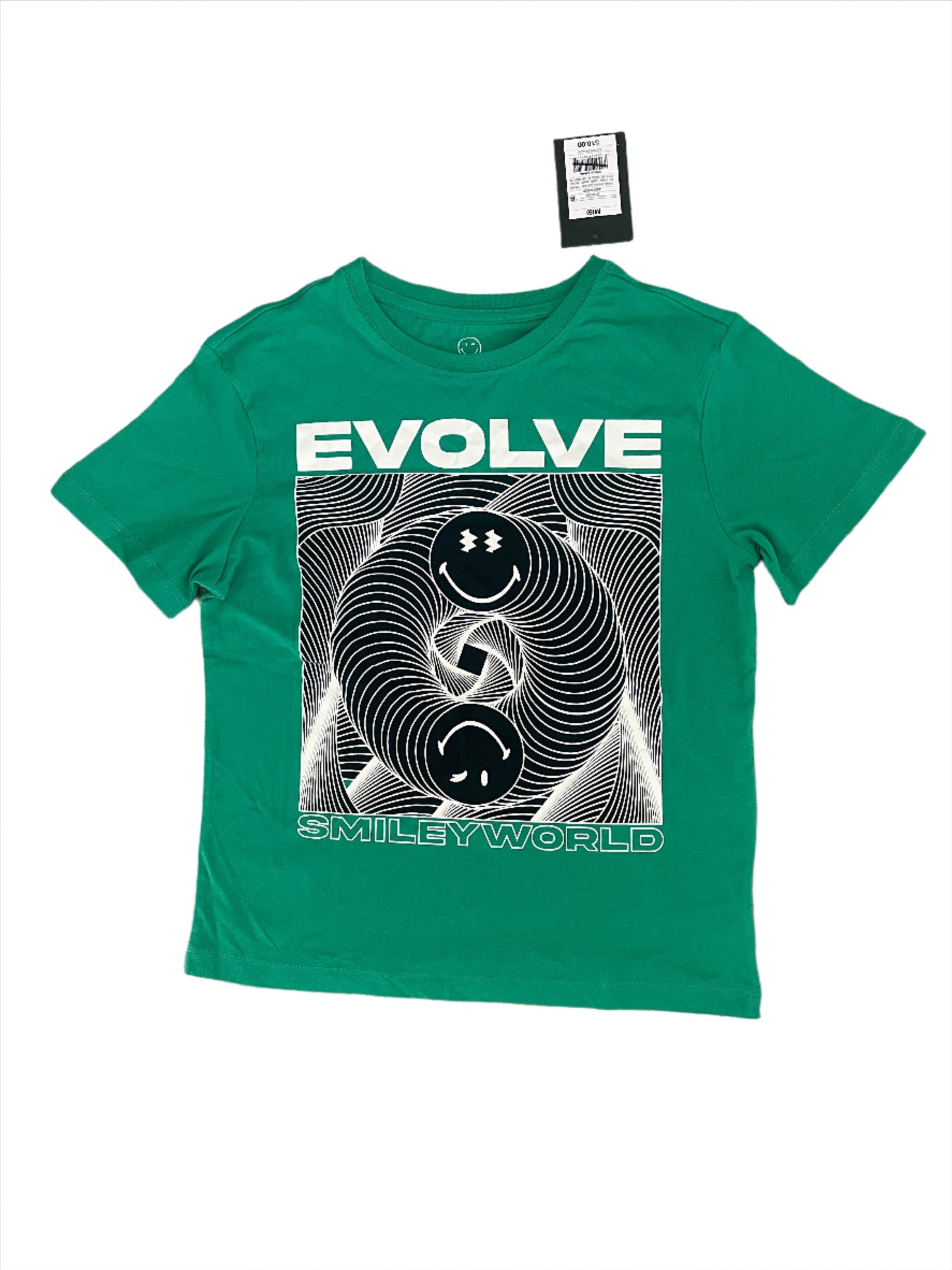 Boys' Evolve Smiley Short Sleeve T-Shirt - art class Green