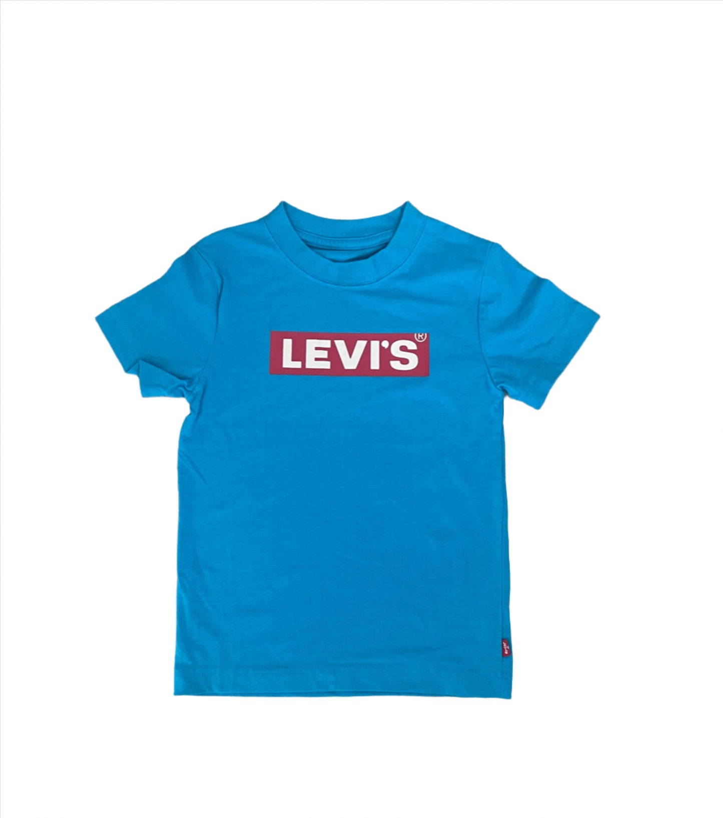 Levi's Boys' Short Sleeve Box Tab Logo Graphic T-Shirt - Blue