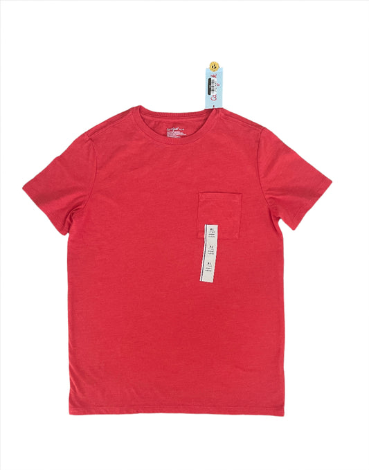 Boys' Short Sleeve Washed T-Shirt - Cat & Jack Red