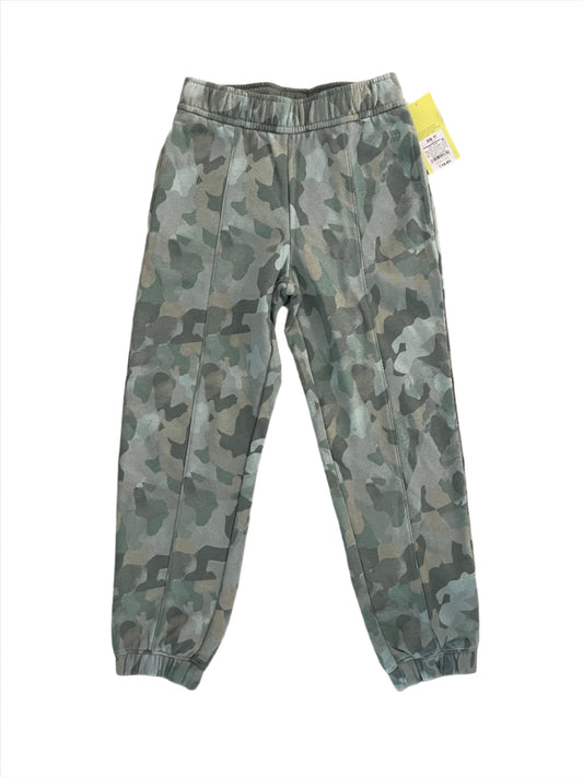 Girls' Fleece Joggers Pants - All In Motion Moss Green