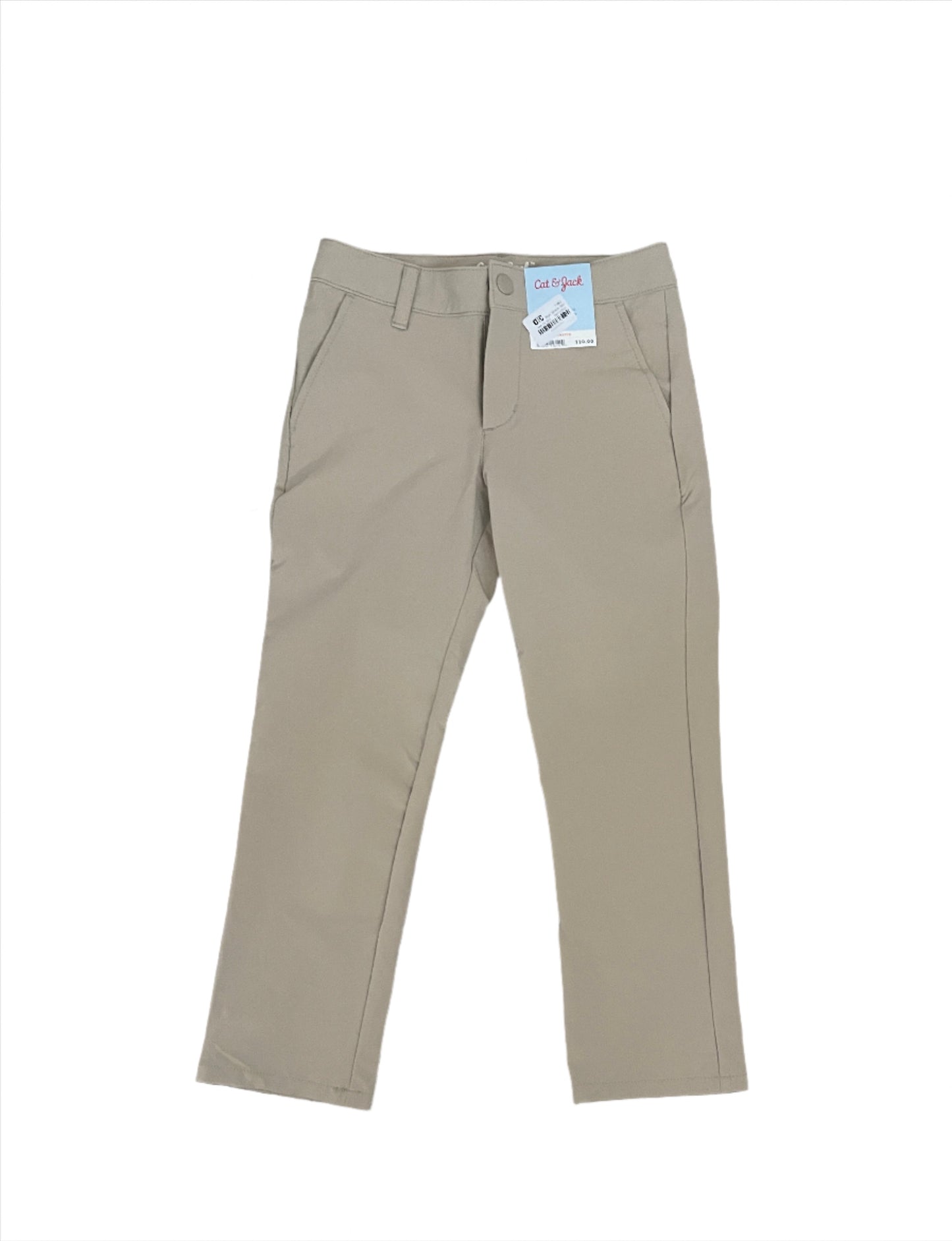 Boys' Stretch Slim Fit Quick Dry Pants - Cat & Jack Beige