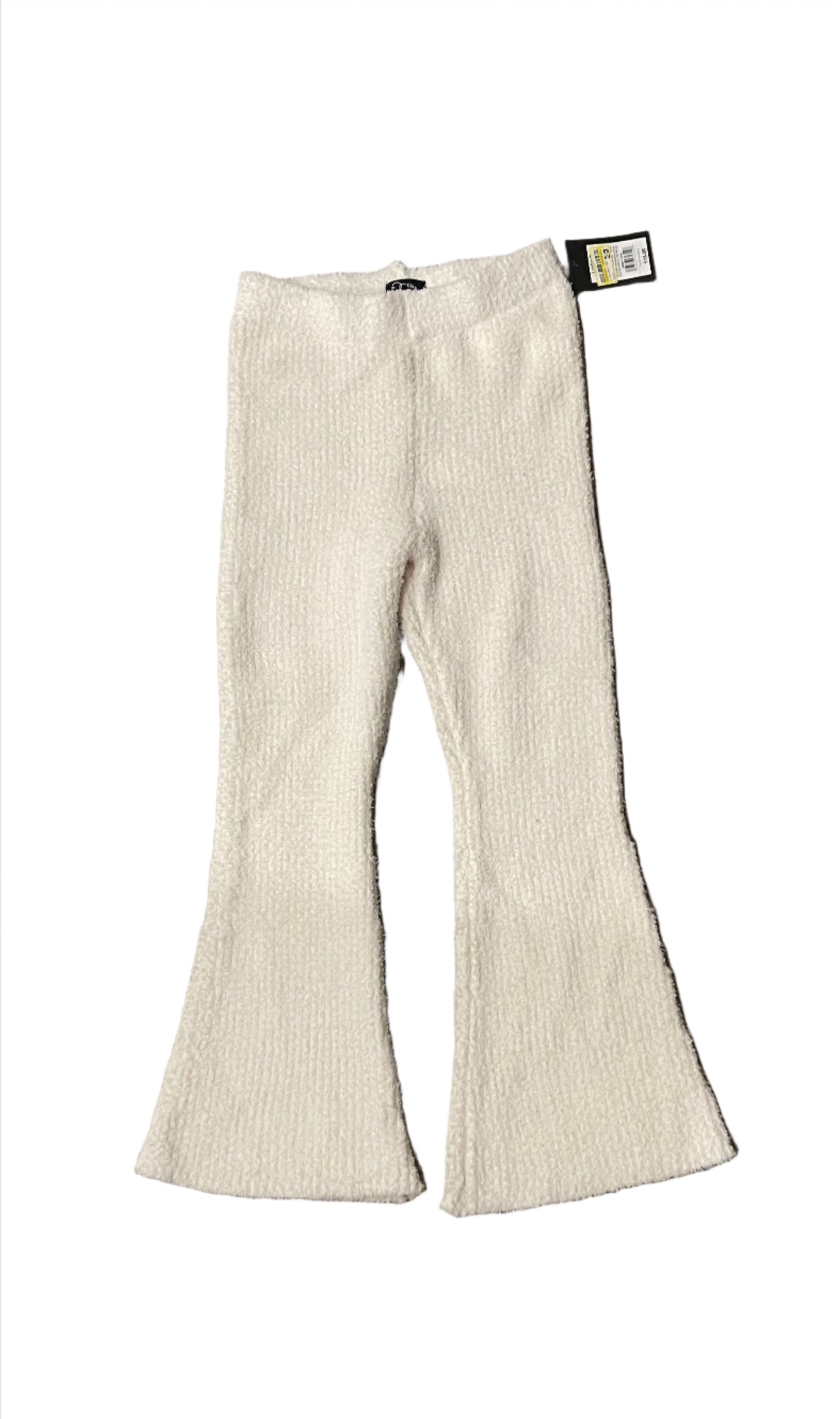 Girls' Cozy Flare Pants - art class Light Off-White