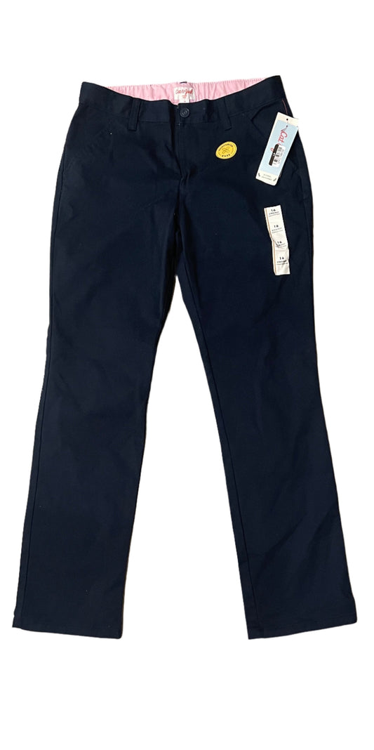 Girls' Straight Fit Pants - Cat & Jack Blue