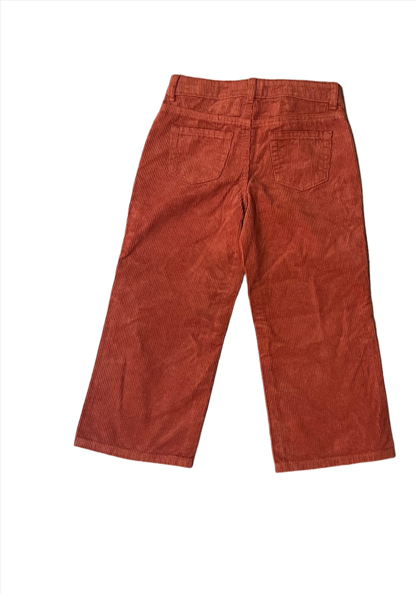 Girls' Wide Leg Corduroy Crop Pants - Cat & Jack Orange