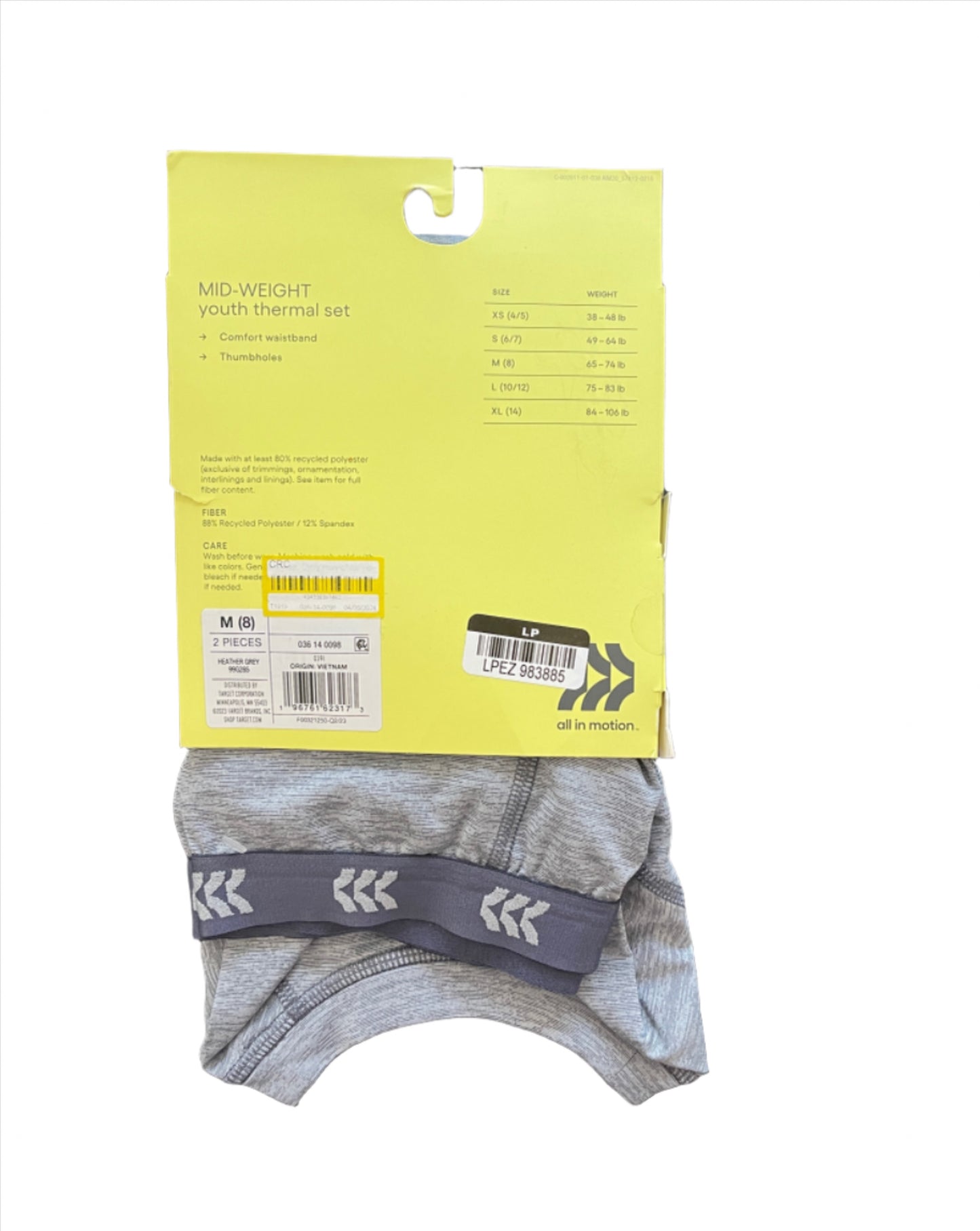 Boys' 2pk Thermal Set - All in Motion Gray