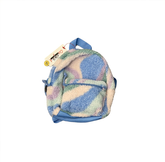 Girls' Swirl Fleece 10" Mini Backpack - Cat & Jack Blue