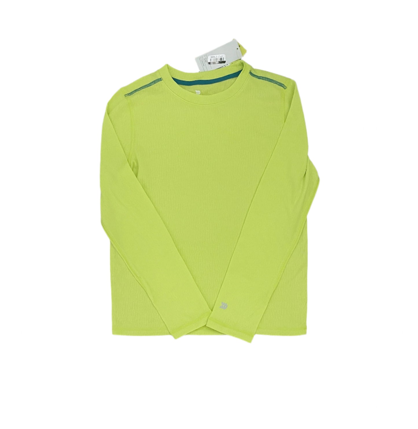 Boys' Long Sleeve T-Shirt - All In Motion Lime Green