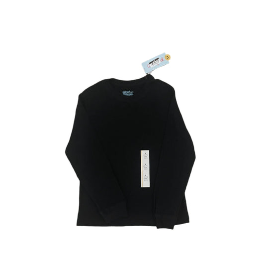 Boys' Long Sleeve Thermal T-Shirt - Cat & Jack Black