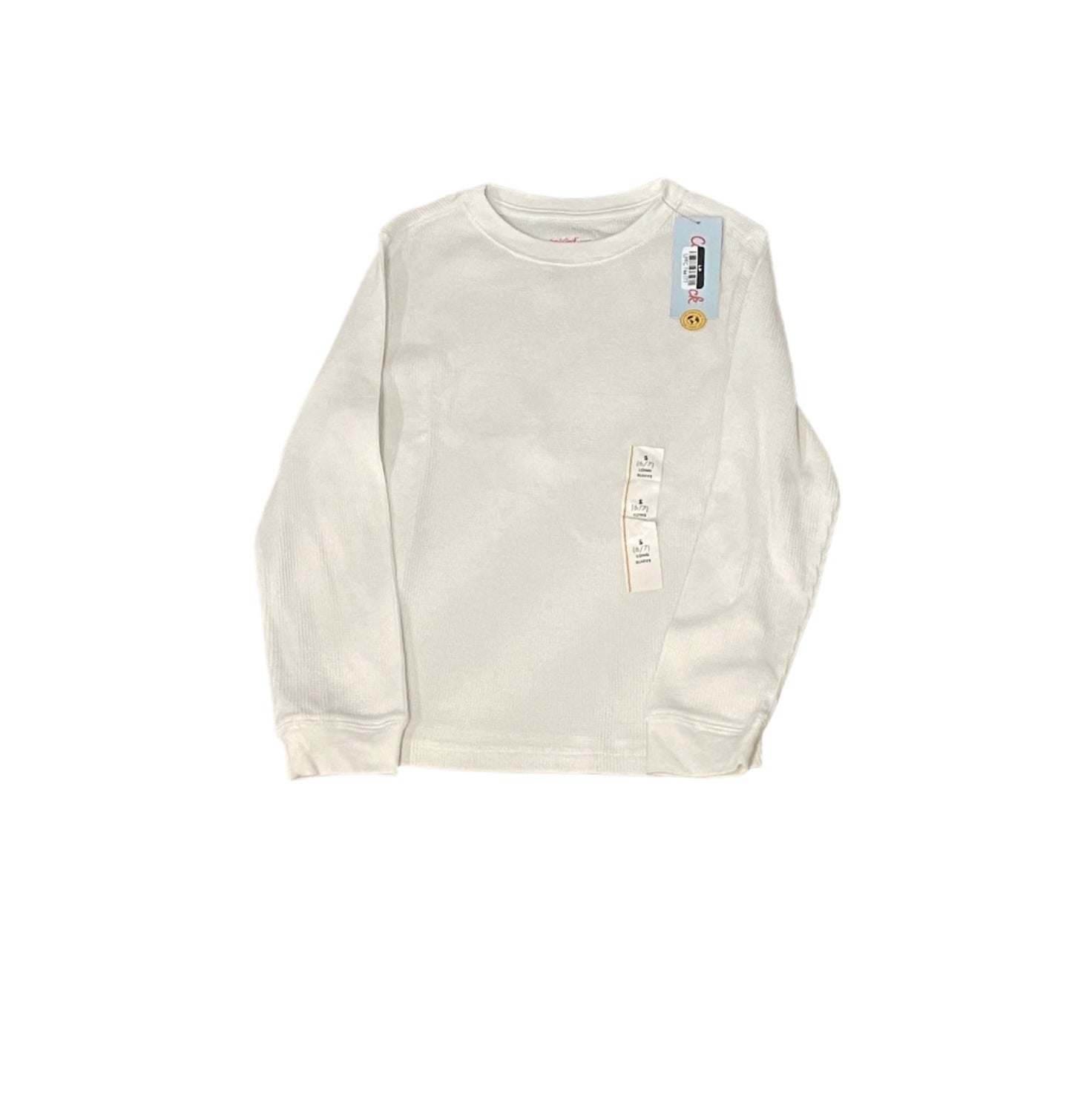 Boys' Long Sleeve Thermal T-Shirt - Cat & Jack Cream