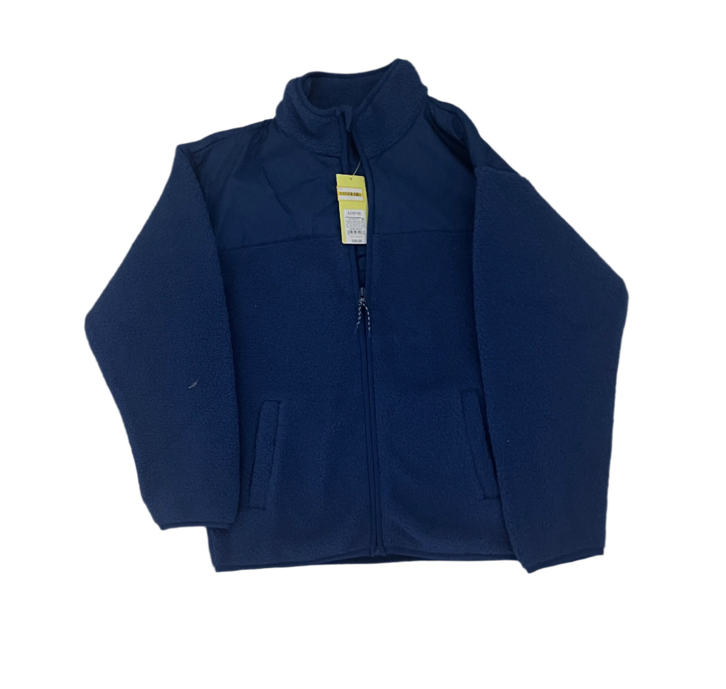 Boys' High Pile Cozy Full Zip Sweatshirt - All In Motion Indigo