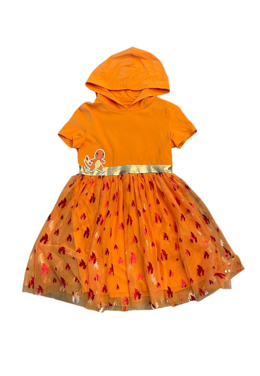 Girls' Pokemon Charmander Dress - Orange